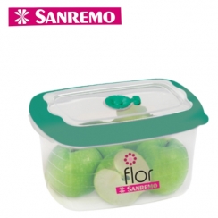 Pote retangular alto 2,3L.