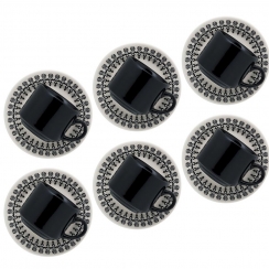 Conj. xcaras de ch 6p.