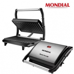 Grill/sanduicheira inox