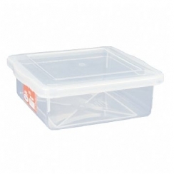 Caixa plstica c/tampa 2,5L.
