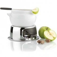 Aparelho p/fondue em porcelana