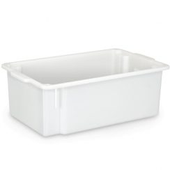 caixa plstica empilhvel 23L.