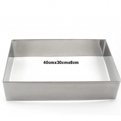 Aro cortador retangular inox