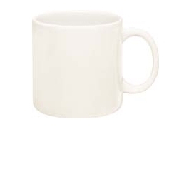 Caneca branca 360ml.