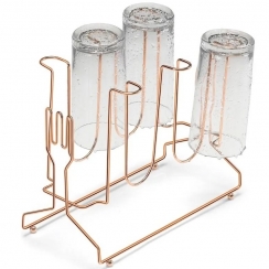 Escorredor de copos rose