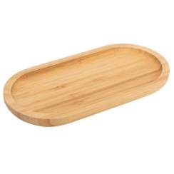 Bandeja oval bambu 24cm