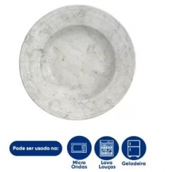 Prato sobremesa porcelana 21cm