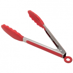 Pegador inox c/silicone 27cm