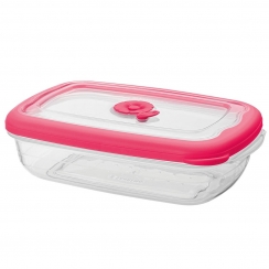 Pote retangular 2,4L.