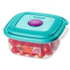 Pote quadrado baixo 480ml.