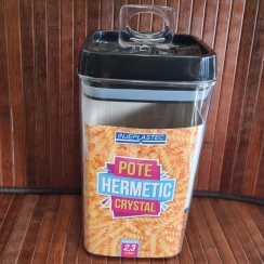 Pote hermtico c/trava 2,3L.