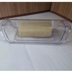 Manteigueira transparente