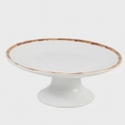 Prato p/ bolo bambu 28cm