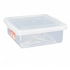 Caixa plstica c/tampa 2,5L.