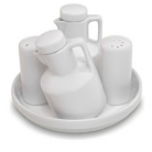 Galheteiro de porcelana