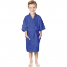 Roupo infantil felpudo azul