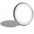 Forma p/torta crespa fundo falso N�30