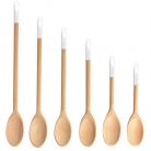 Colher oval de madeira 44cm