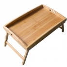 Bandeja p/cama em bambu