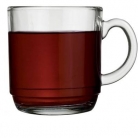 Caneca de vidro 300ml.