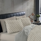 JOgo de cama casal queen malha
