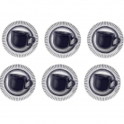 Conj. de xcaras p/caf