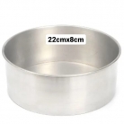 Forma p/bolo fundo fixo