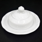 Manteigueira de porcelana