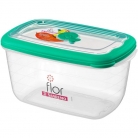 Pote retangular alto 2,3L.