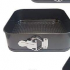 Forma quadrada fundo removvel