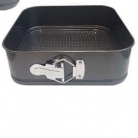 Forma quadrada fundo removvel