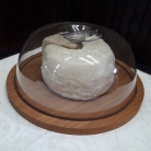 Porta queijo de bambu