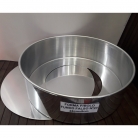 Forma p/bolo redonda fundo falso N�24