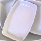 Travessa de porcelana