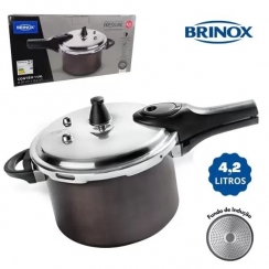 Panela de presso fundo p/induo 4,2lL.
