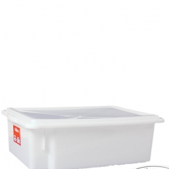 Caixa plstica c/tampa  10L.