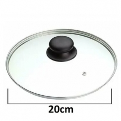 Tampa de vidro 20cm