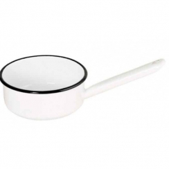 Papeiro esmaltado branco