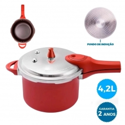 Panela de presso fundo p/ imduo 4,2L.