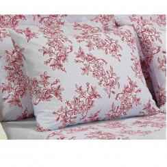 Jogo de cama casal king 4p.