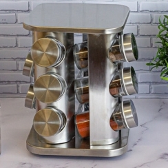 Porta condimentos giratrio inox