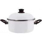 Caarola esmaltada branca N26