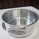 Forma p/bolo redonda fundo falso N�12