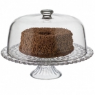 Prato p/ bolo c/tampa