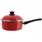 Panela esmaltada vermelha N�18