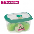 Pote retangular alto 2,3L.