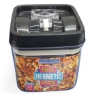 Pote hermtico c/trava 1,1L.