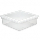 Caixa plstica c/tampa  8L.