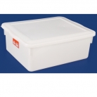 Caixa plstica c/tampa 16,5L.