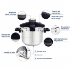 Panela de press�o inox